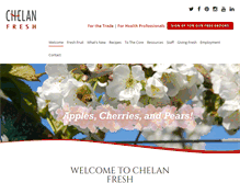 Tablet Screenshot of chelanfresh.com